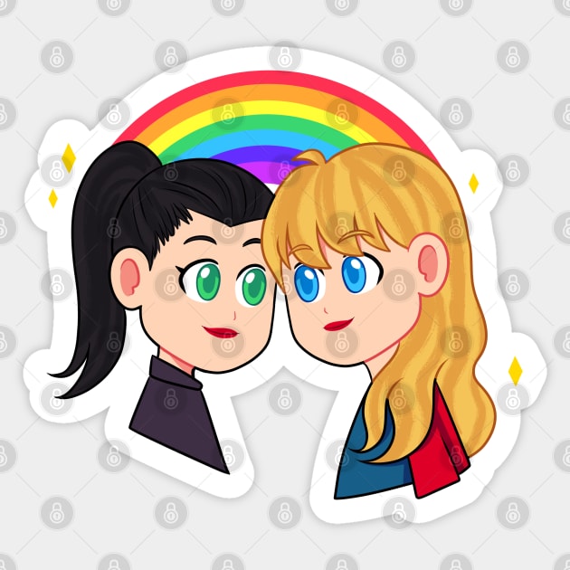 Supercorp Sticker by ribeironathana